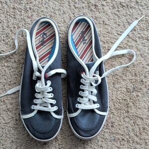 Keds Men's Dark Blue Sneakers with White Accents